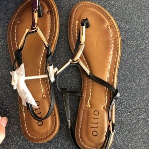 New ankle strap sandals